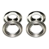 Buy #00 11 64'' Nickel ClipsShop & Micron Compatible Grommets Qty 500 by BuyGrommets