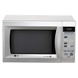 LG MS-1942 microwave oven, 800w, touch control, 0.7cu ft capacity, silver
