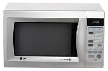 LG MS-1942 microwave oven, 800w, touch control, 0.7cu ft capacity, silver