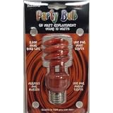 Feit Electric ESL13T/R 13-Watt Compact Fluorescent Mini Twist Bulb (60-Watt Incandescent Equivalent), Red