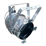 Soundlab Aluminium Par 64 Floor Mount Can With Retaining Clip, Lampholder, Filter Frame Holder and E