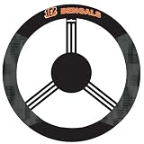 BSS - Cincinnati Bengals NFL Poly-Suede Steering Wheel Cover