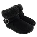 Ladies Ankle Winter Womens Faux Suede Pixie Boots 3-8