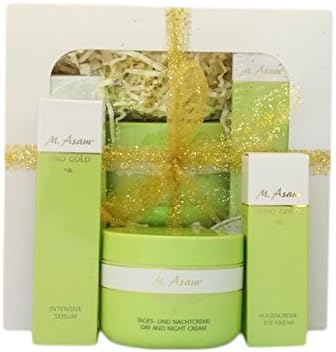 Morning Facial Skin Care Gift Set, Wrinkle Reducing Eye Cream, Intensive Age Defying Serum and Refreshing Moisturizer