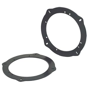 Scosche SAU56 Convertible 5¿-Inch and -6¿-Inch Universal Speaker Adapter (Pair)