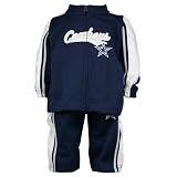 Dallas Cowboys Infant Navy Blue Full Zip Sweatshirt & Sweatpants 2-Piece Set