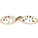 Complete Wooden Train Railway System - 43 piece Figure of Eight Train Set (Compatible with leading wooden rail systems) - Wooden Toy