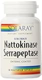 Solaray Nattokinase and Serrapeptase Supplement, 30 Count
