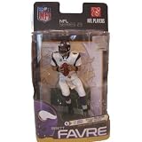 McFarlane Toys NFL Sports Picks Series 23 Action Figure Brett Favre (Minnesota Vikings) White Jersey Bronze Collector Level Chase