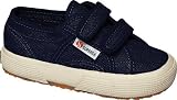 Superga Toddler/Little Kid SU706 Torino No Tie Sneaker,Navy,24 EU