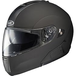 HJC Solid Men's IS-MAX BT Bluetooth Sports Bike Racing Motorcycle Helmet - Matte Black