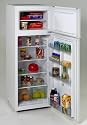 Avanti RA751WT Two Door Apartment Size Refrigerator