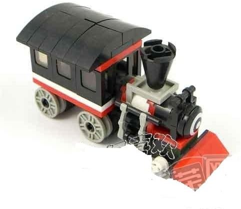 Mini Train - Building Blocks 76 Pcs Set in Nice Gift Box ! Novelty ! Lego Compatible