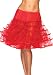 83043 (Red) Crinoline Petticoat Knee Length