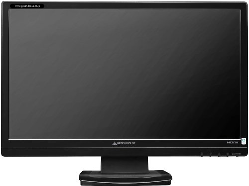 GREEN HOUSE 21.5型ワイドカラー液晶ディスプレイ HDMI ブラック GH-JEJ223SHB