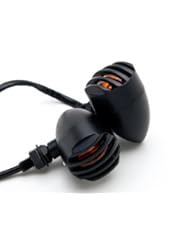 Pet Products: DASHUHUWAI 2pcs Black Heavy Duty Motorcycle Turn Signals Bulb Indicators Blinkers Lights / Motorcycle Brake Tail Light Lamp / LED Flush Mount Smoke Turn Signal Indicator Blinker Light Universal For Motorcycle Sport Street Racing Bike / Motorcycle Front & Rear 41mm Turn Signal Light for Harley Custom Honda Kawasaki Suzuki Yamaha - DASHUHUWAI