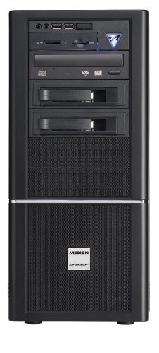 Medion Erazer PC X2201 Desktop-PC (Intel Core i3 550, 3,2GHz, 4GB RAM, 1TB HDD, ATI HD5570, DVD, Win7 HP)