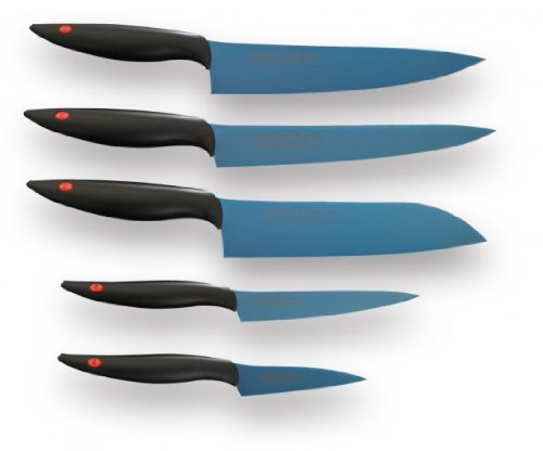 Kasumi Knives - Titanium Serie - complete Set (5 Knives)