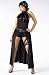 Adult Womens Sexy Goth Victorian Vampire Slayer Costume
