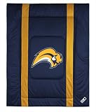 BUFFALO SABRES OFFICIAL LOGO TWIN SIZE JERSEY COMFORTER