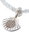 Moonstone pendant necklace, 'Sea Blossom' 14.6" L Moonstone pendant necklace, 'Sea Blossom' 14.6" L