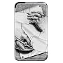 GelaSkins Protective Skin for iPod touch 1G (Drawing Hands)--with Access to Matching Digital Wallpaper Downloads