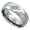 Tungsten Carbide 8 mm Comfort Fit Domed Wedding Band Ring for Him & Her Mirror Polished Finish, size 5