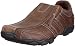 Skechers Men's Diameter Casual Slip On,Dark Brown,10.5 M