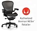 Aeron Chair by Herman Miller - Basic - Graphite Frame - Carbon Classic Size B (Medium)