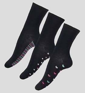 3 Pairs of Assorted Design Socks