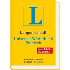 Langenscheidt Universal-W�rterbuch Polnisch: Polnisch-Deutsch / Deutsch-Polnisch