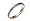 1.00cttw Natural Round Blue Sapphire (AA+-Clarity,Blue-Color) U-Prong Eternity Band in 14K Rose Gold.size 4.5