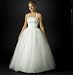 White Tulle Ball Gown - Informal Bridal Gown, Prom Dress by Sean Collection (B8026) White