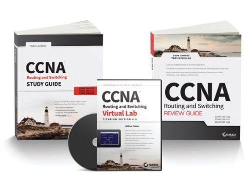 CCNA Routing and Switching Certification Kit: Exams 100-101, 200-201, 200-120 1st edition by Lammle, Todd, Tedder, William (2014) Paperback