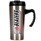 NBA Portland Trailblazers 16-Ounce Stainless Steel Travel Mug