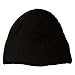 Plain Knit
Short Cable Beanie-Black