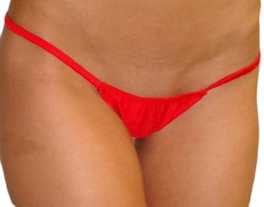 V-Back Thong Red pictures