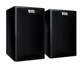 Quadral Maxi 440 2-Wege Bassreflex Regallautsprecher Paar (100/150 Watt) schwarz