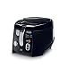 DeLonghi D28313UXBK Roto Deep Fryer, Black/Silver