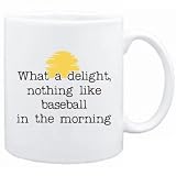 New  ... Like Baseball In The Morning !  Mug Sports