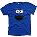 Sesame Street Cookie Monster Face Fine Jersey T-Shirt