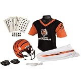 Cincinnati Bengals Youth Nfl Deluxe Helmet And Uniform Set (Medium)