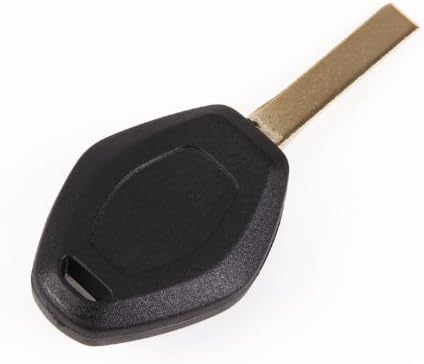 World Auto Lots of 2 PCs Uncut New Key Shell Case Keyless Entry Fob 3buttons replacement for BMW X3 X5 Z3 Z4 325i 525i 330i Replacement (black)