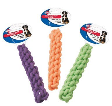 Spot Tuff Stick 10 In. Asstd Colors-Random Fill Rubber