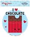 Puffy P - I Heart Chocolate - Sticker / Decal