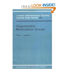 Oligomorphic Permutation Groups