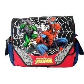 Spiderman Green Goblin vs Spiderman Messenger Bag