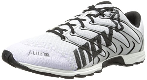 Inov-8 Men's F-Lite 195 (P) Running Shoe,White/Black,12 M US/13.5 M US Women's