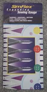 Amazon.com: Simflex Expanding Sewing Gauge