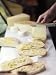 Slicing American Artisanal Cheese at the Saxelby Cheesemongers Photographic Poster Print by Eightfish , 12x16